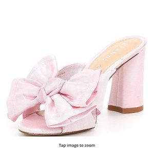 Gianni Bini | Shoes | Gianni Bini Keily Bow Detail Block Heel Sandals In  Quartz Pink Never Worn | Poshmark